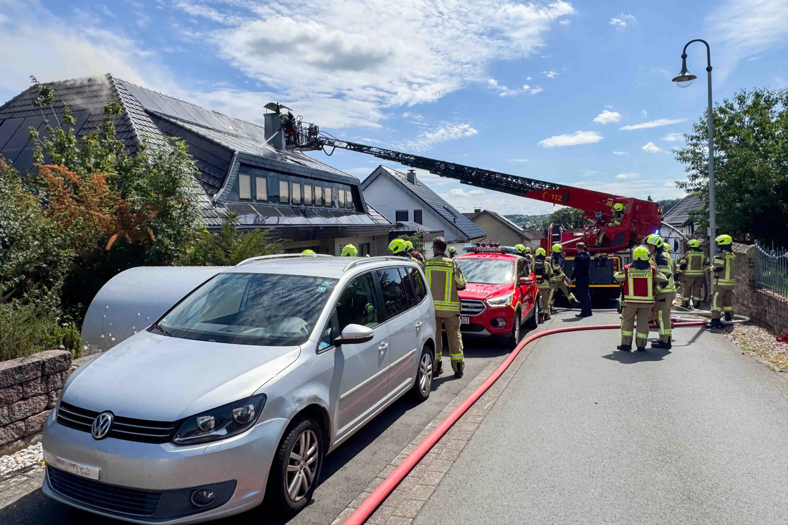 Brand in Bornheim