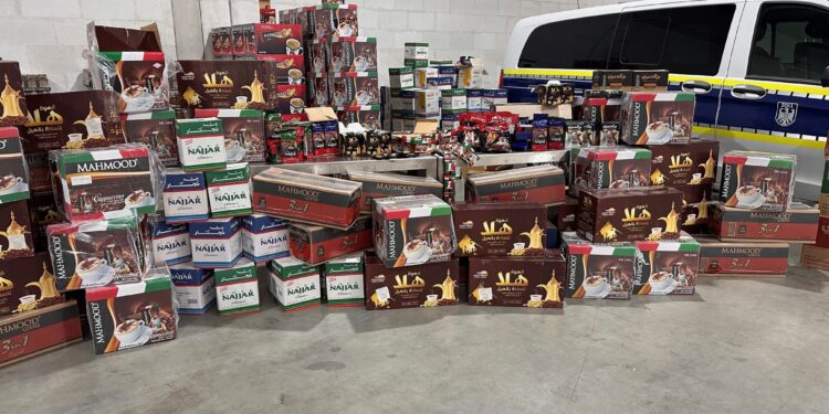 Zoll stellt unversteuerten Kaffee Köln sicher