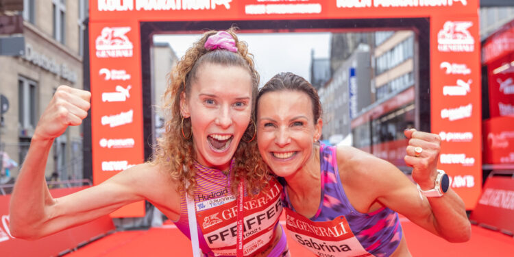 Streckenrekorde beim Köln Marathon 2025: Pfeiffer und Kipkoech triumphieren