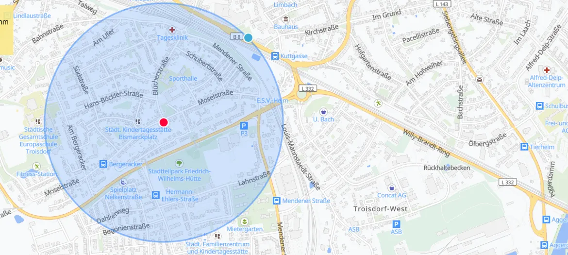 Kampfmittelfund: 250-Kilo-Bombe in Troisdorf entdeckt