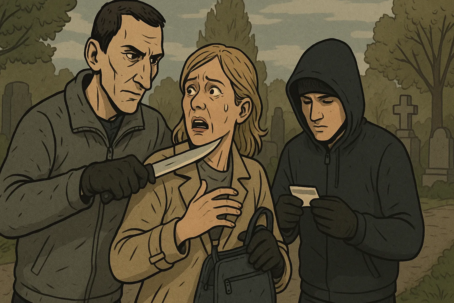 Frau auf Friedhof in Köln-Höhenberg ausgeraubt – Zeugensuche