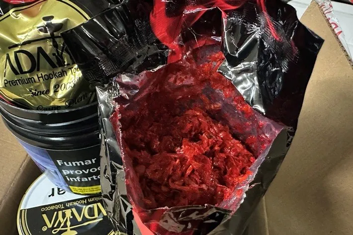 Shisha-Tabak Schmuggel