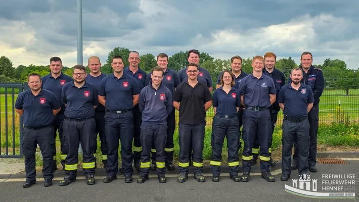 Feuerwehr Hennef IuK Lehrgang Feuerwehreinsatz