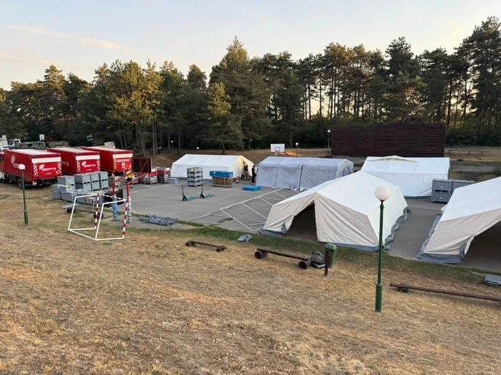 EU-Waldbrandmodul Serbien Feuerwehreinsatz