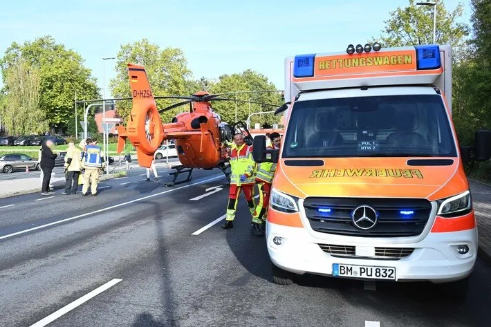 Fußgänger Unfall Pulheim Fußgänger in Pulheim bei Unfall schwer verletzt Feuerwehreinsatz