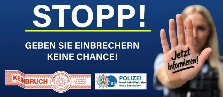 Einbruchschutz Euskirchen Polizeieinsatz